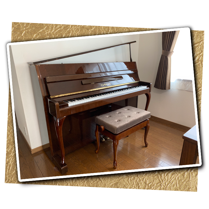 ［愛知県岩倉市在住のお客様　YAMAHA L102（アップライトピアノ）］