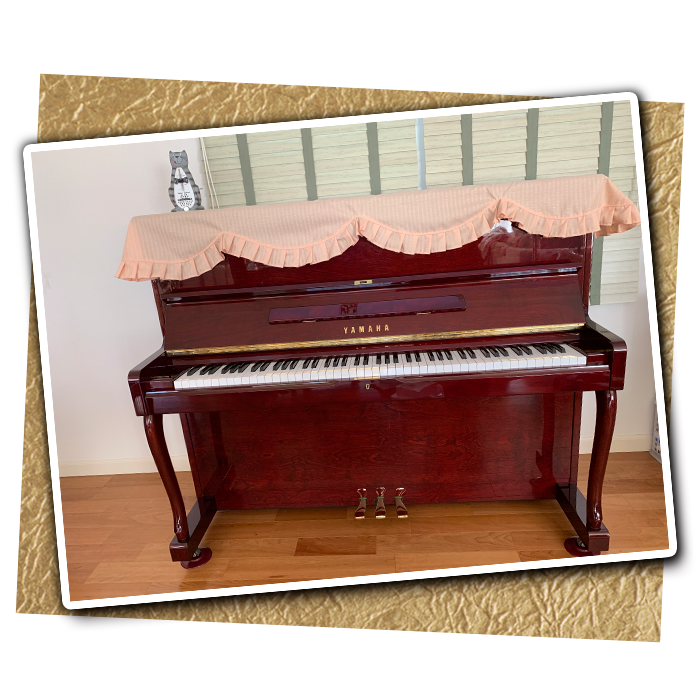 ［浜松市在住のお客様　YAMAHA W110BB（アップライトピアノ）］