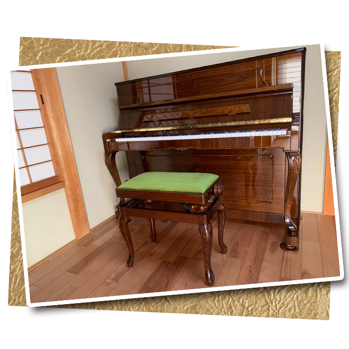 ［磐田市在住のお客様　ペトロフP118C1（アップライトピアノ）］