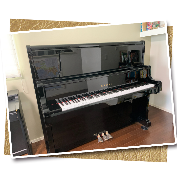 ［浜松市在住のお客様　KAWAI US-65（アップライトピアノ）］