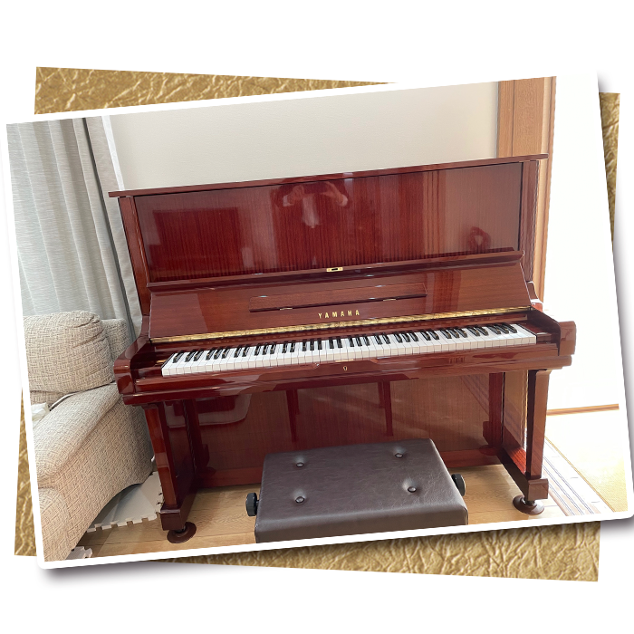［浜松市在住のお客様　YAMAHA U3G（アップライトピアノ）］