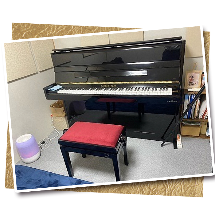 ［浜松市在住のお客様　BECHSTEIN A114（アップライトピアノ）］