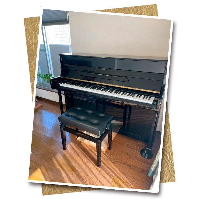 ［大阪市在住のお客様　GROTRIN friedrich（アップライトピアノ）］