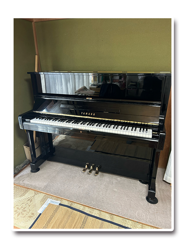 「ヤマハU1G（アップライトピアノ）のクリーニング」