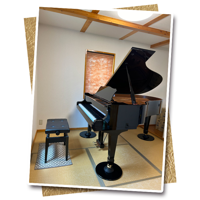 ［浜松市在住のお客様　YAMAHA C3L（グランドピアノ）］